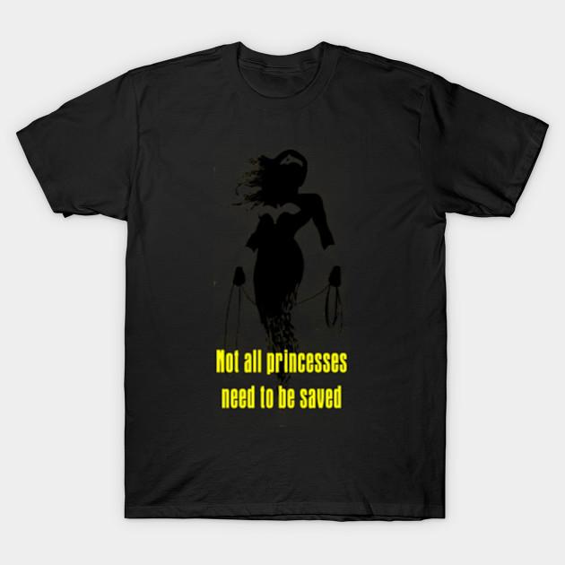 Мужская черная футболка с принтом, очень большая футболка not-all-princesses, хлопковая футболка с принтом на бумаге для переноса без разрезов S чёрный