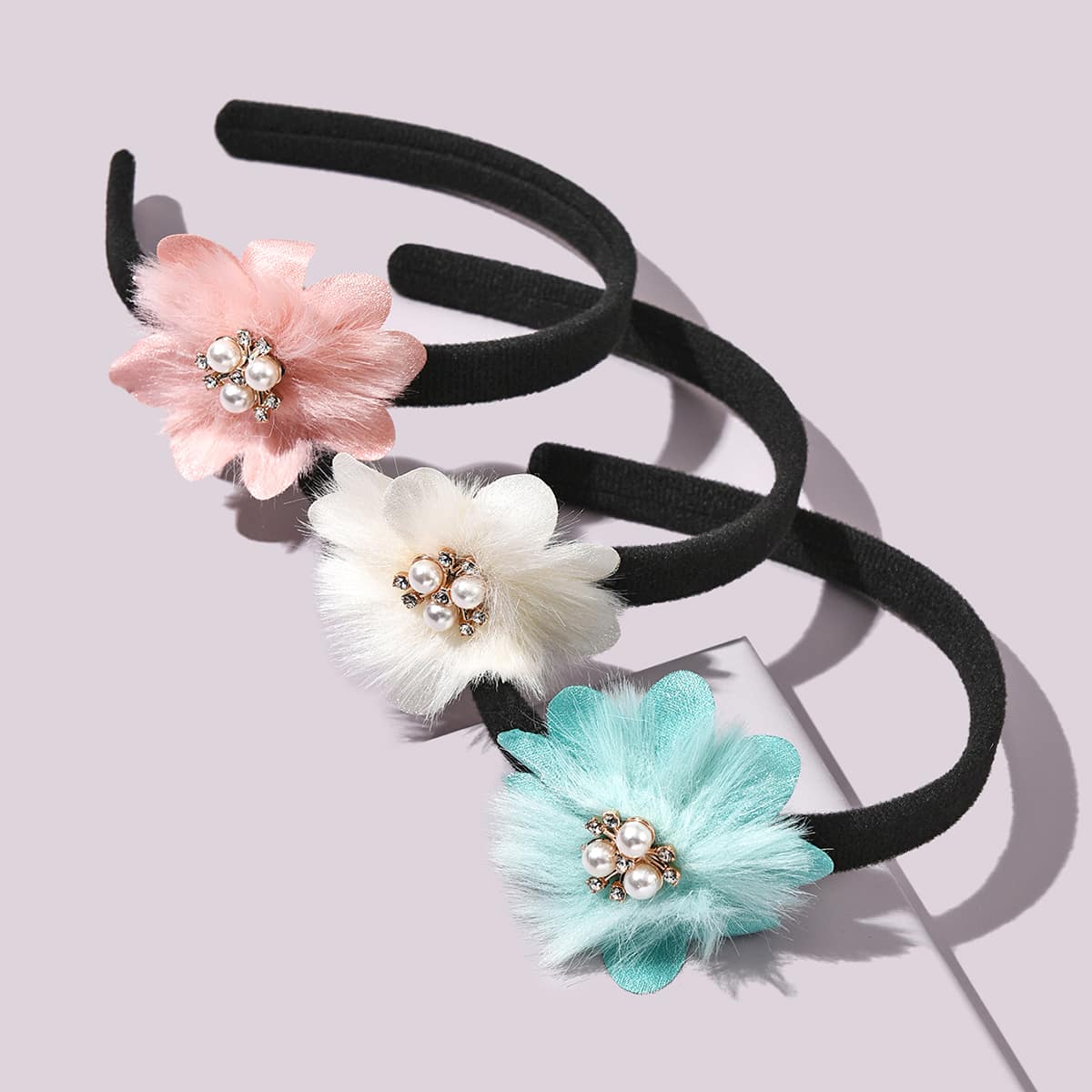   SheIn Ободок для волос с цветком для девочек