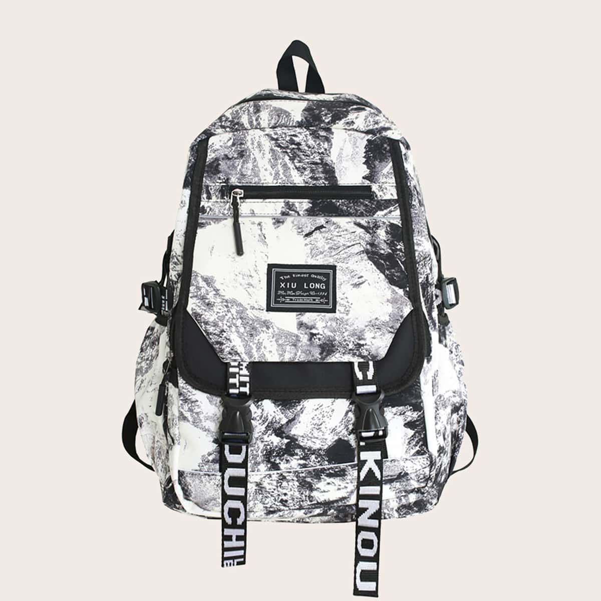  SheIn Рюкзак с двойной пряжкой