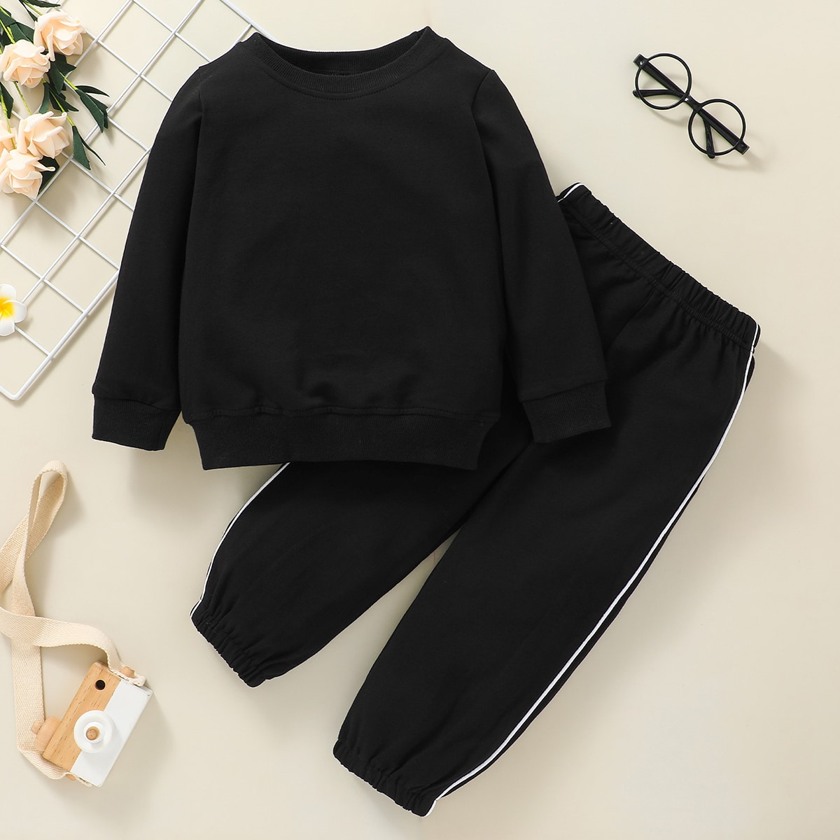   SheIn для мальчиков Пуловер & Спортивные брюки