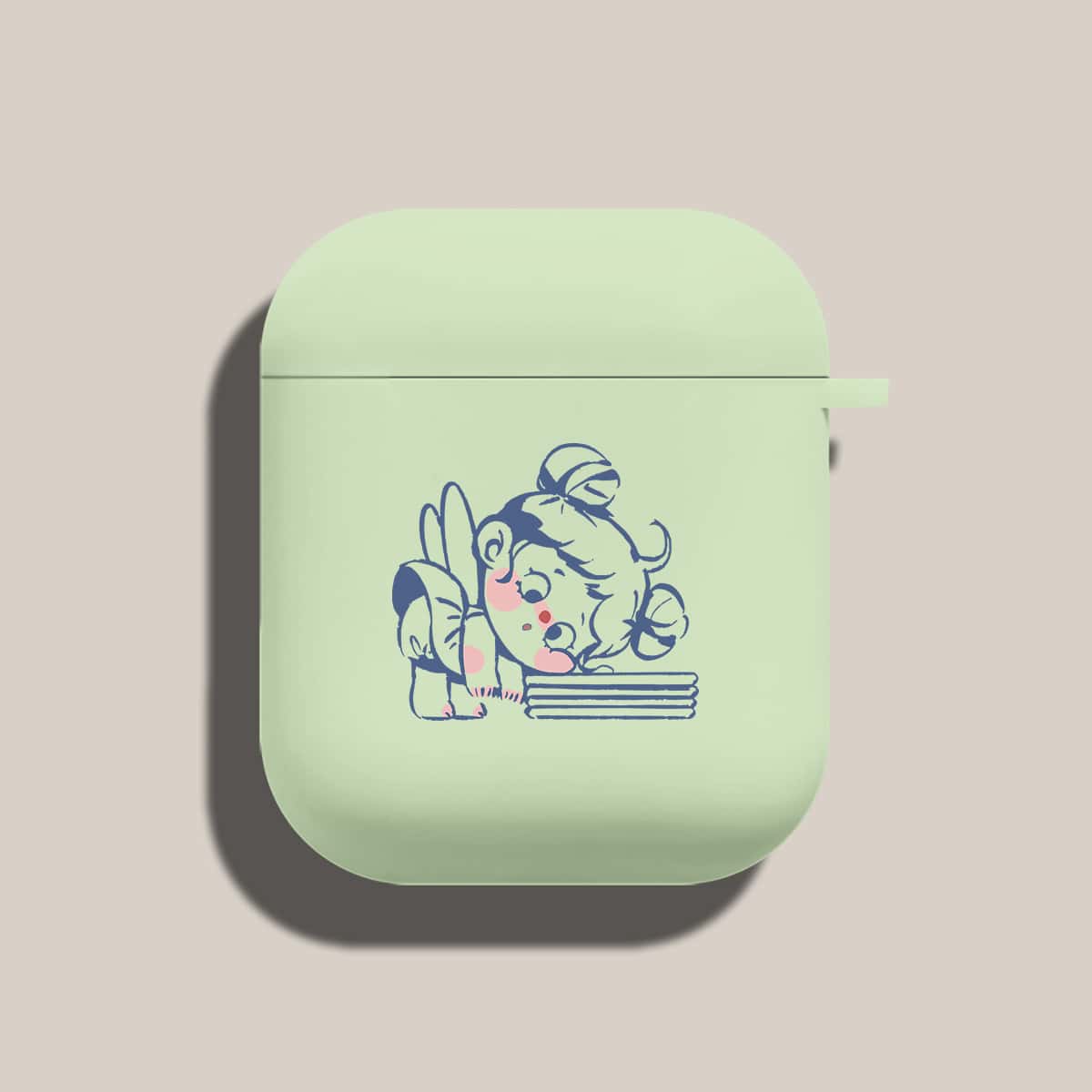  SheIn Чехол для Airpods с принтом фигуры