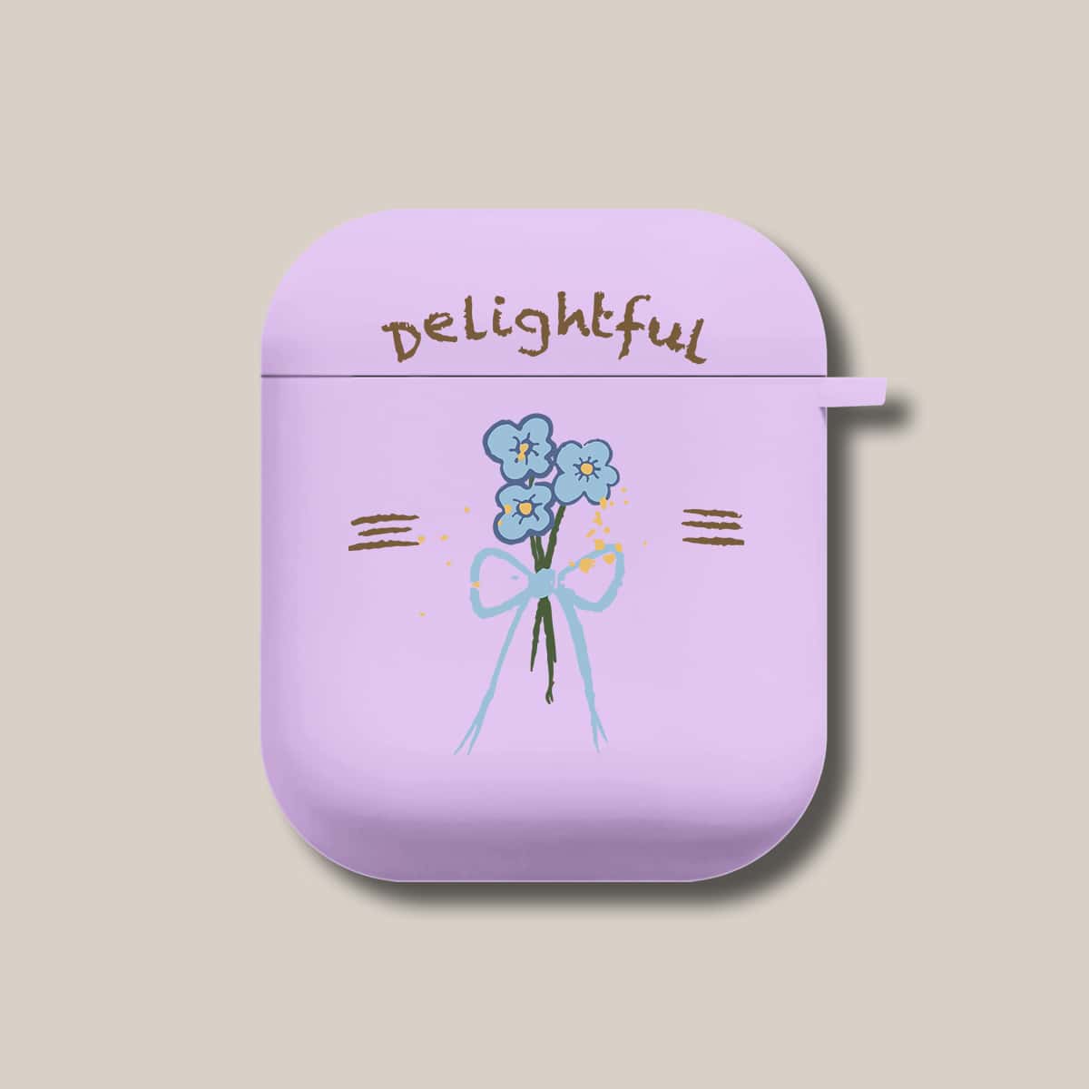  Чехол для Airpods с цветочным узором