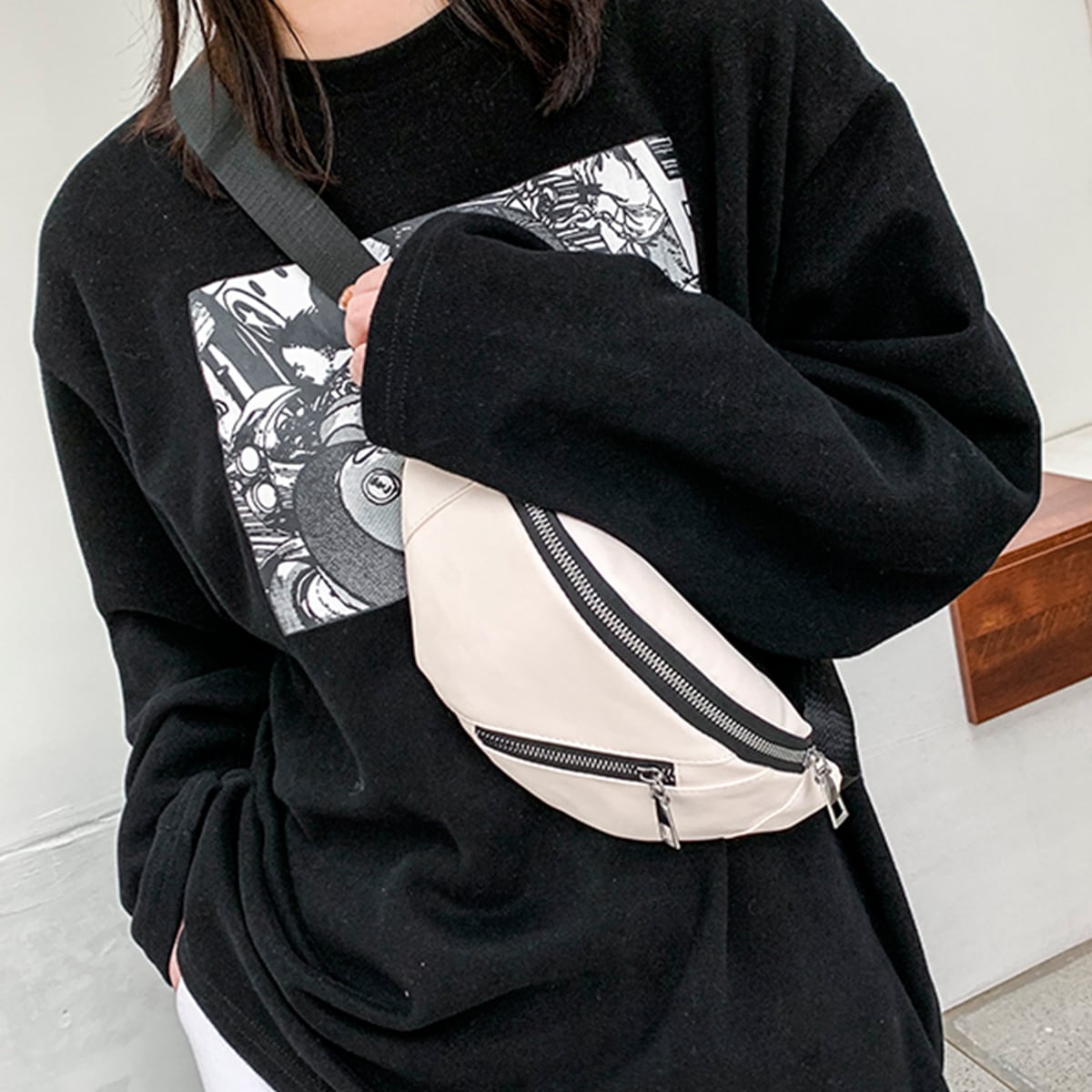   SheIn Минималистичная поясная сумка