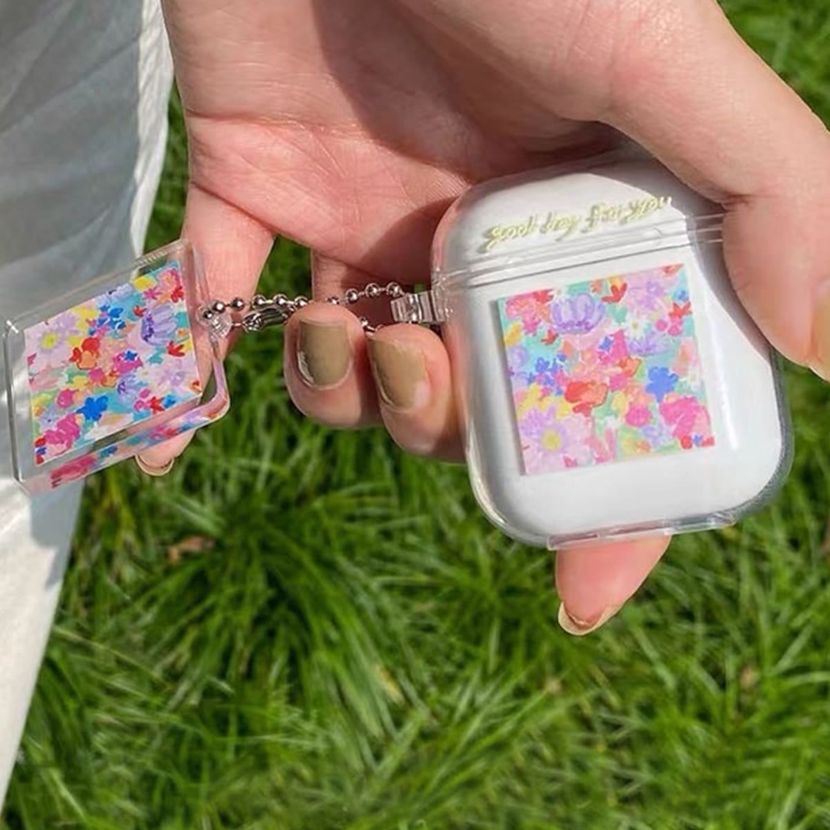  Чехол для Airpods узором