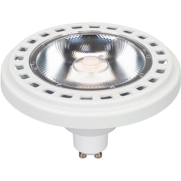 Лампа AR111-UNIT-GU10-15W-DIM Day4000 (WH, 24 deg, 230V) (Arlight, Металл) 025628