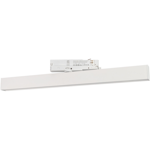 Трековый светильник светодиодный LGD-FLAT-4TR-S605-25W Day4000 (WH, 100 deg, 230V) (Arlight, IP20 Металл, 3 года) 033696(1)