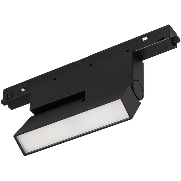 Трековый светильник светодиодный MAG-ORIENT-FLAT-FOLD-S195-6W Day4000 (BK, 80 deg, 48V, DALI) (Arlight, IP20 Металл, 3 года) 034658(1)