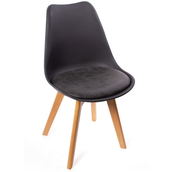 Стул Bon чёрный Bradex Home Eames FR 0024