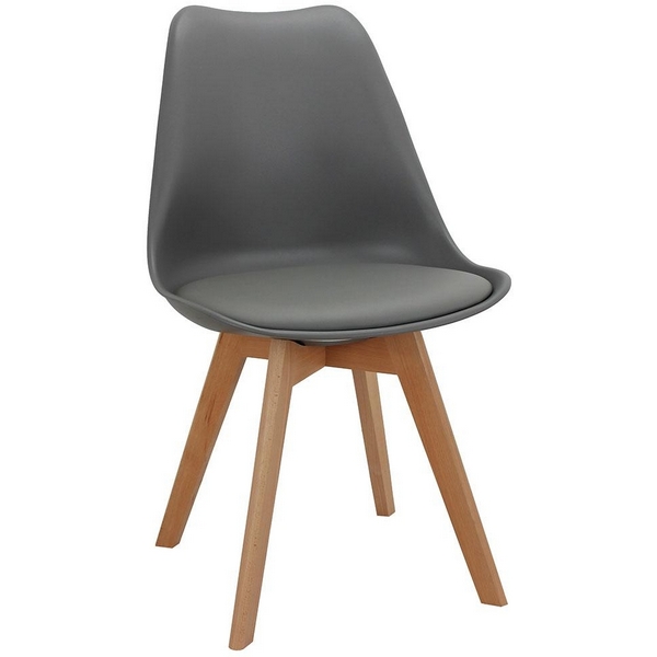 Стул Bon серый Bradex Home Eames FR 0025