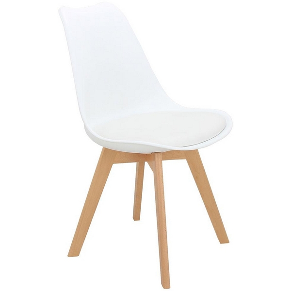 Стул Bon белый Bradex Home Eames FR 0023