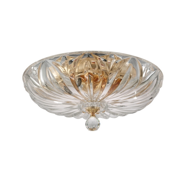 Потолочная люстра Crystal Lux DENIS D400 GOLD