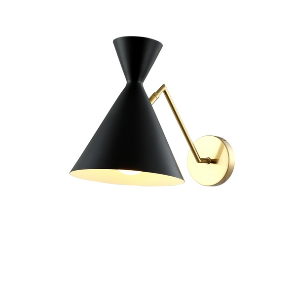 Бра Crystal Lux JOVEN AP1 GOLD/BLACK