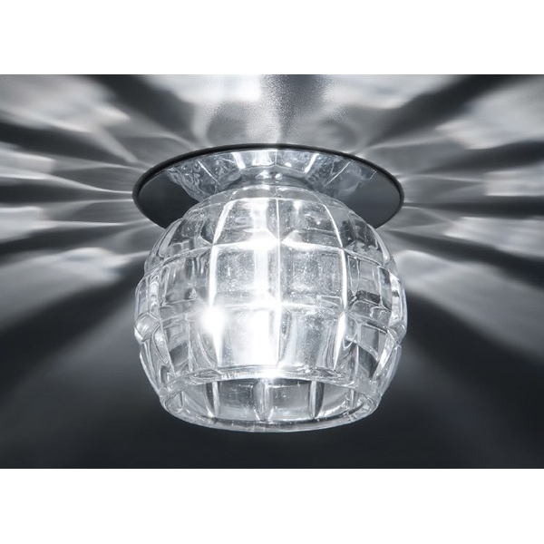 Встраиваемые светильники Встраиваемый светильник Donolux Downlight DL071CH/Crystal