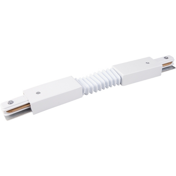 Гибкий коннектор для однофазного шинопровода белый Elektrostandard Track Rail WH Surface TRC-1-1-FLEX-WH