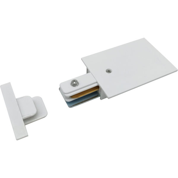 Подводы питания Соединитель для однофазного встраиваемого шинопровода Elektrostandard Track Rail WH Recessed TRPF-1-WH