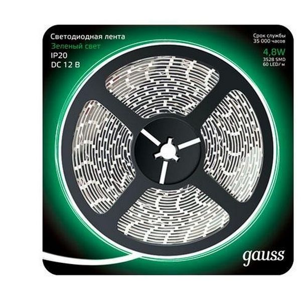 Светодиодные ленты Светодиодная лента Gauss 312000605