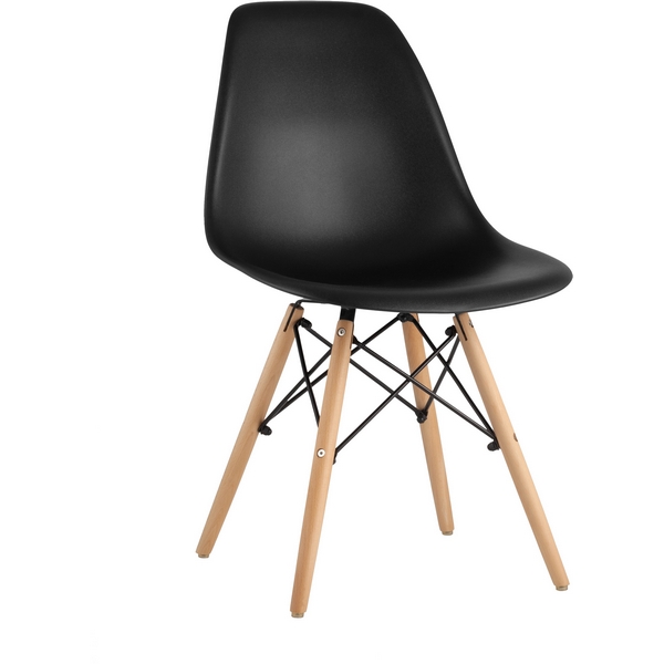 Стул Stool Group Eames DSW черный x4 УТ000005362