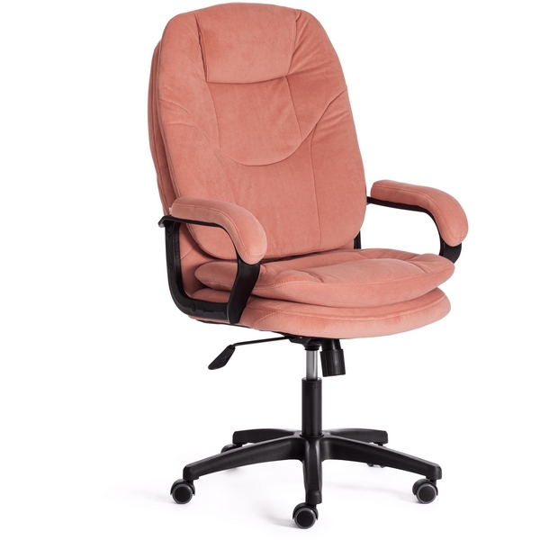 Игровые кресла  Люстрон Кресло (22) флок , розовый, Tetchair COMFORT LT 19385