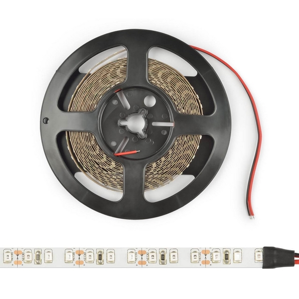 Светодиодные ленты Светодиодная лента ULS-2835-120LED/m-8mm-IP20-DC24V-9,6W/m-5M-4000K катушка в герметичной упаковке Uniel