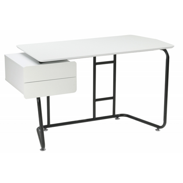 Компьютерный стол Woodville Desk white / black 11838