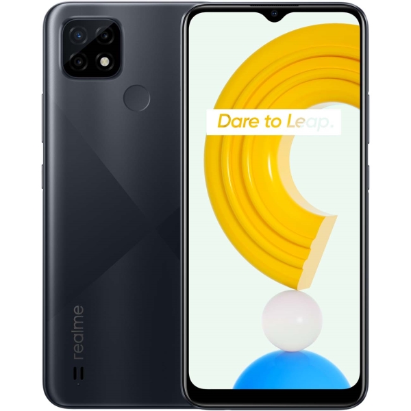 Смартфоны М.Видео realme C21 3+32GB Cross Black (RMX3201)