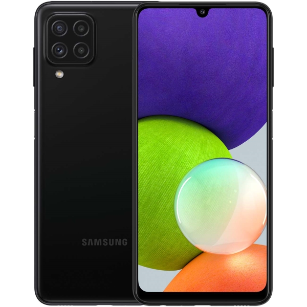 Смартфоны М.Видео Samsung Galaxy A22 64GB Black (SM-A225F)