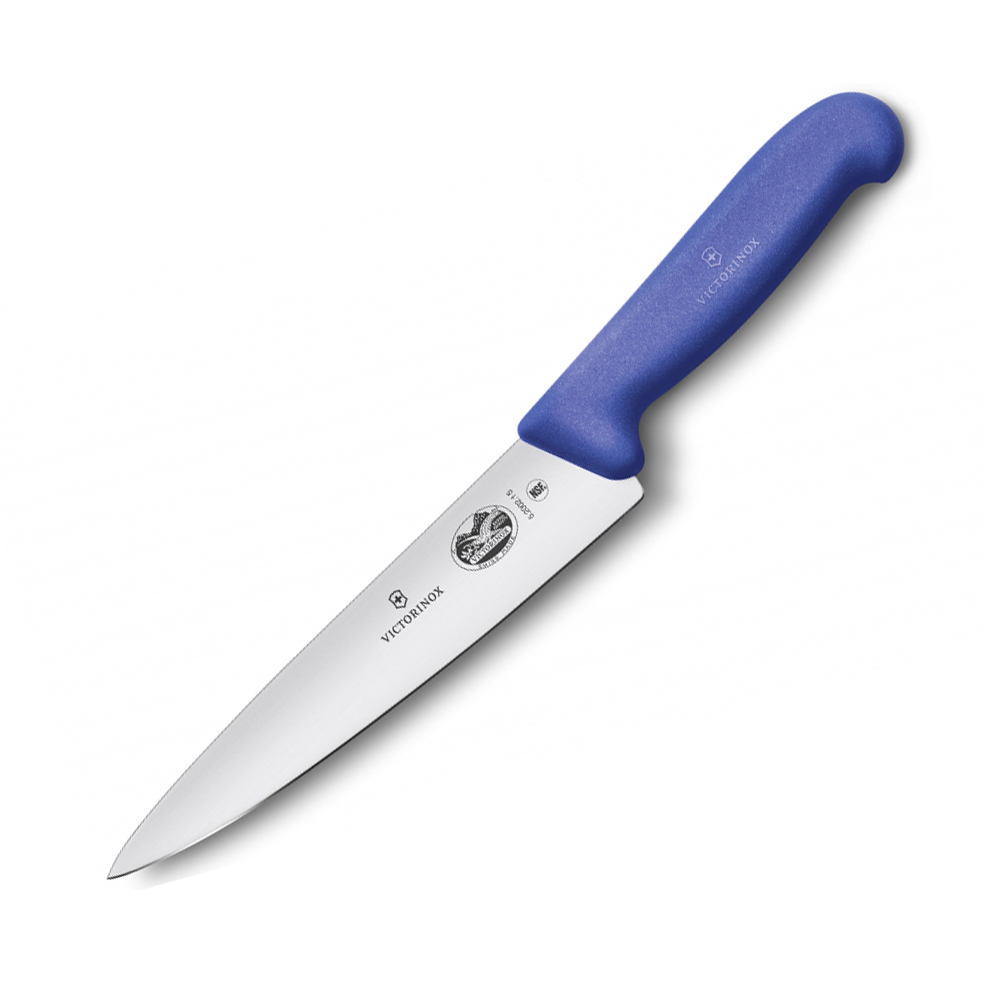 Универсальные  Ножиков Кухонный нож Victorinox, сталь X55CrMo14, рукоять TPE, синий