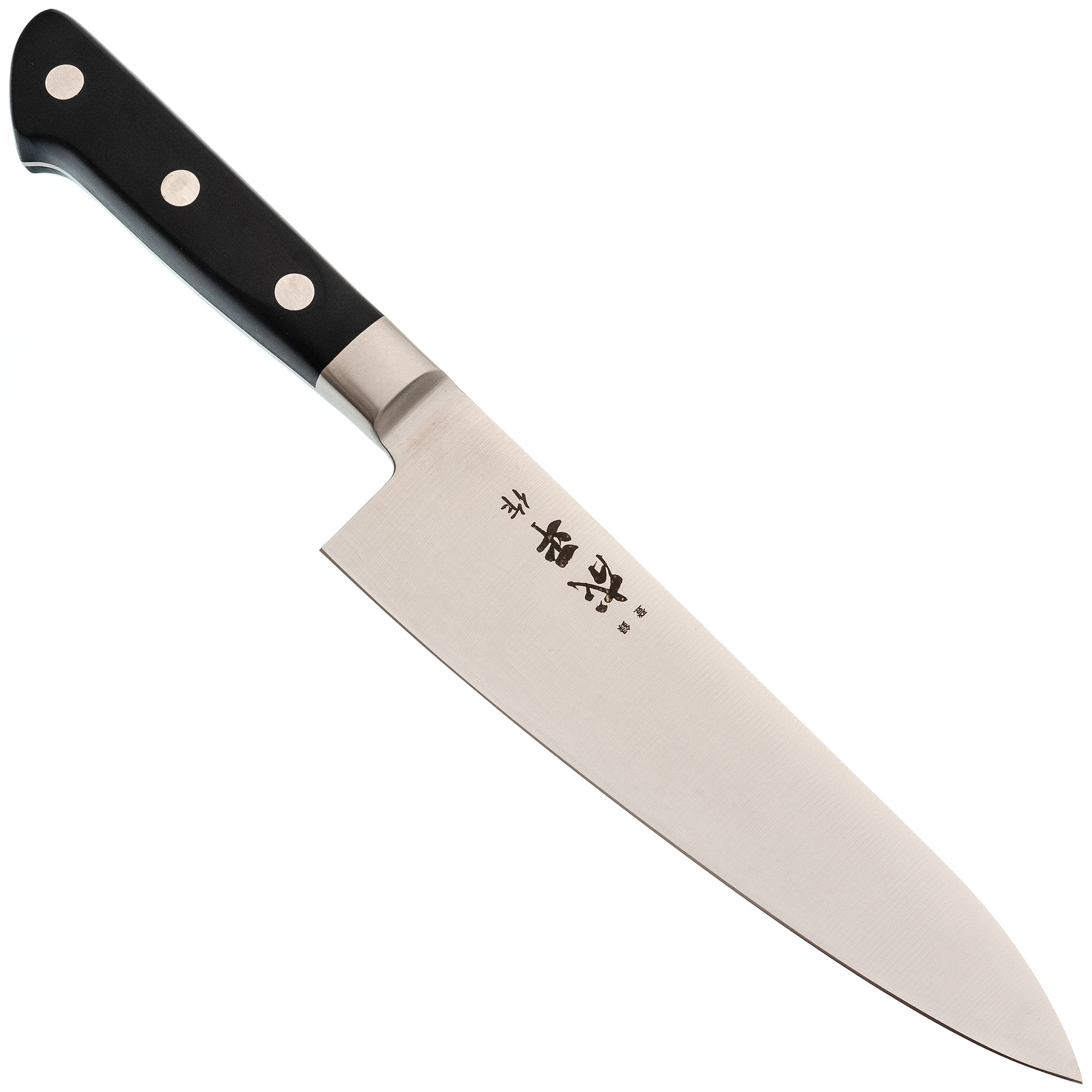 Кухонный Шеф нож Tojiro Fuji Cutlery Narihira FC-42, сталь Mo-V, рукоять пластик, черный