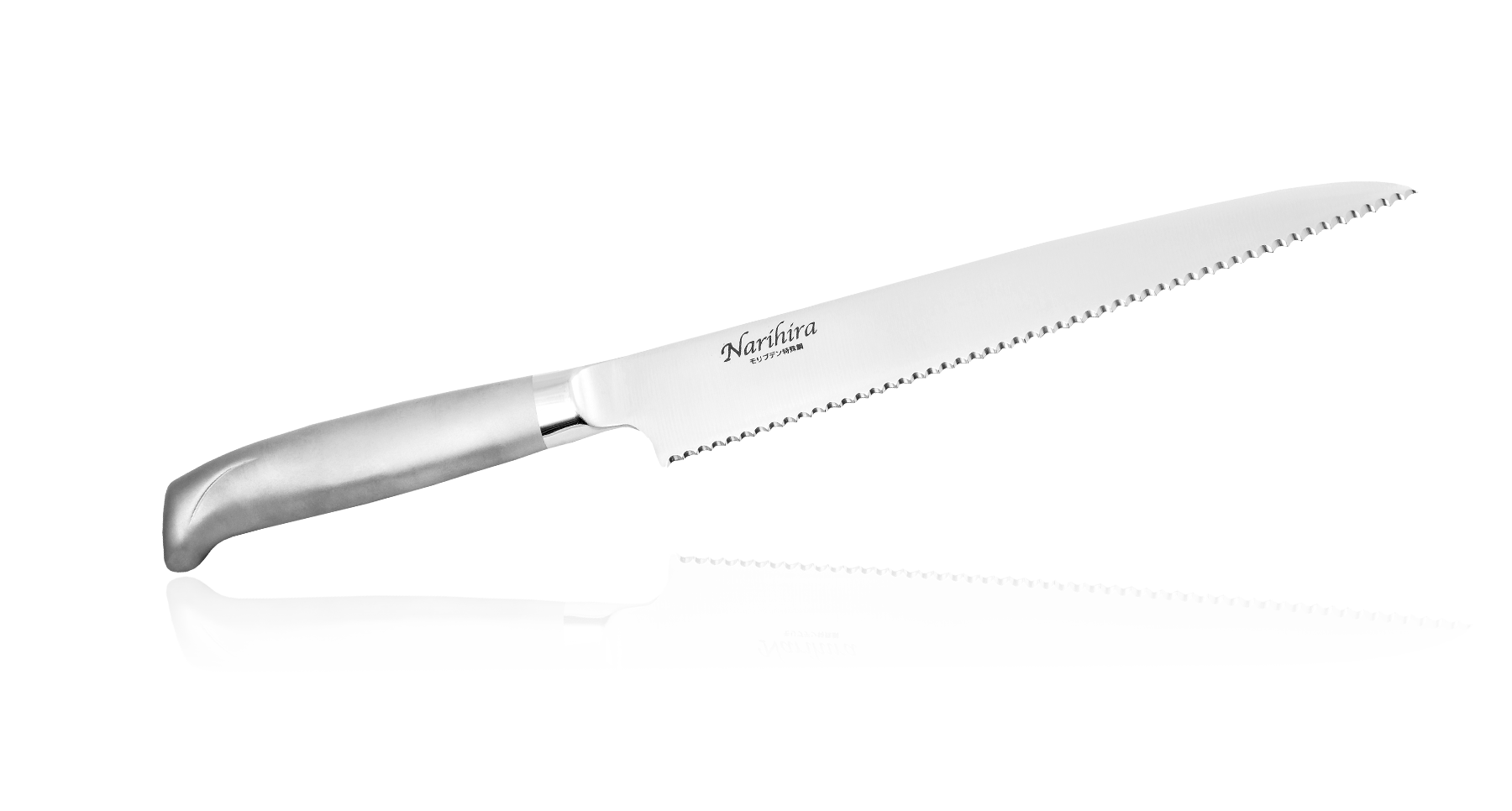 Кухонный нож для нарезки хлеба, Fuji Cutlery Narihira, Tojiro, FC-63, сталь Mo-V, в картонной коробке