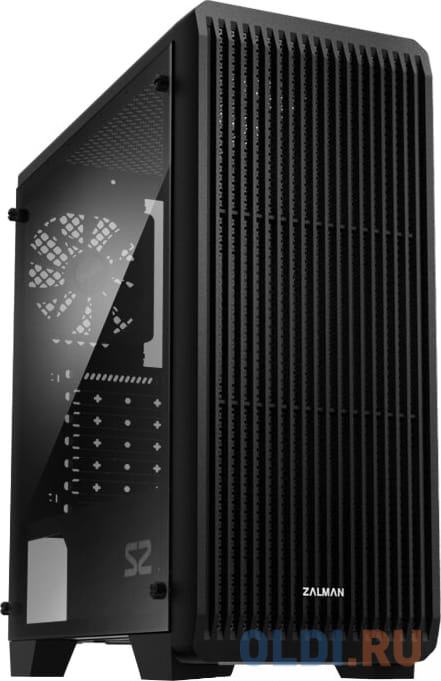   ОЛДИ Корпус ATX Zalman S2 Без БП чёрный