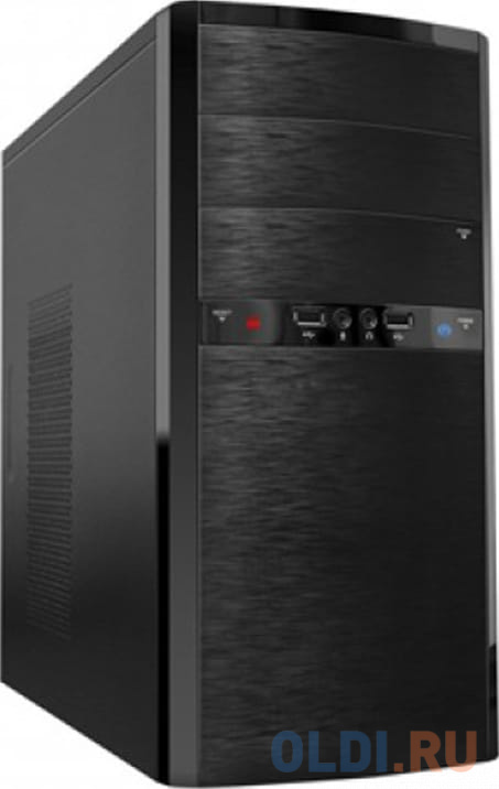 Корпус microATX Powerman ES722BL PM-400ATX U2AXXX/ES722BK 400 Вт чёрный