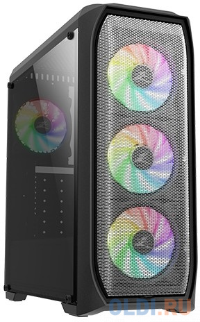 Корпуса для компьютера Zalman Корпус ATX Zalman N5 MF Без БП чёрный