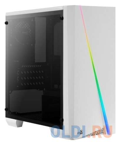 Корпус microATX Aerocool Cylon Mini Без БП белый
