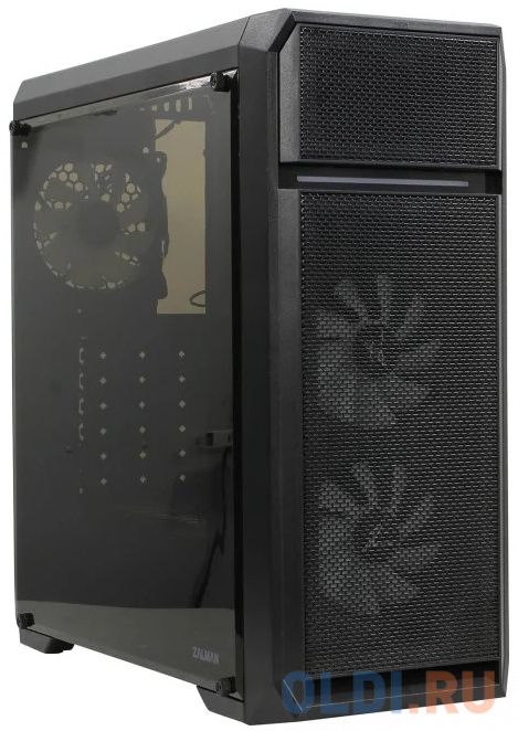  Корпус ATX Zalman N5 OF Без БП чёрный