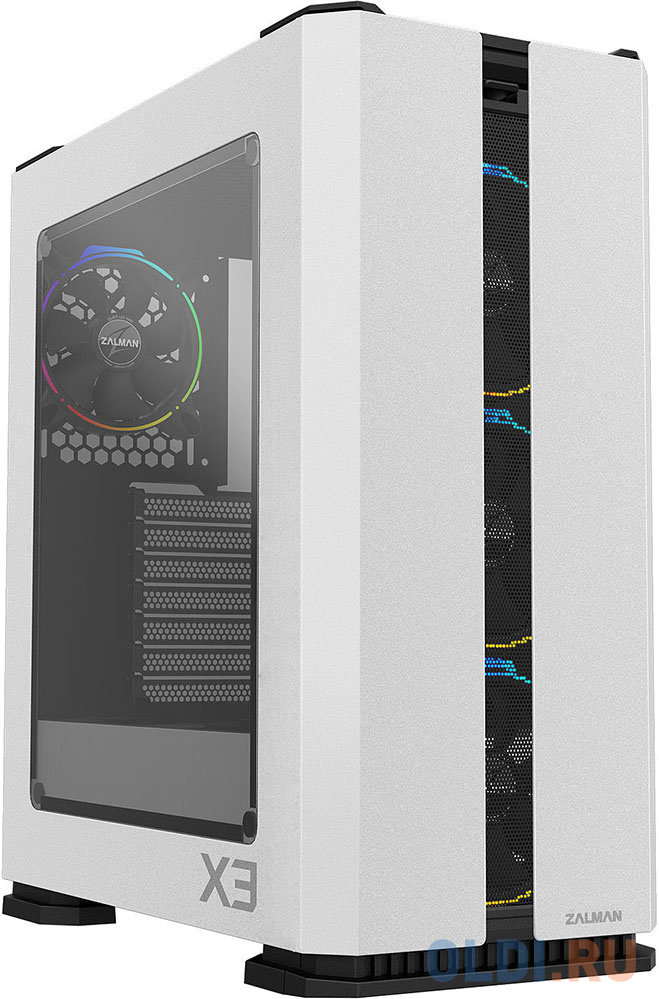   ОЛДИ Корпус ATX Zalman X3 Без БП белый