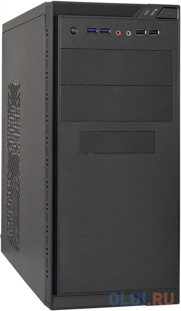 Корпус microATX Exegate MA-372UX Без БП чёрный