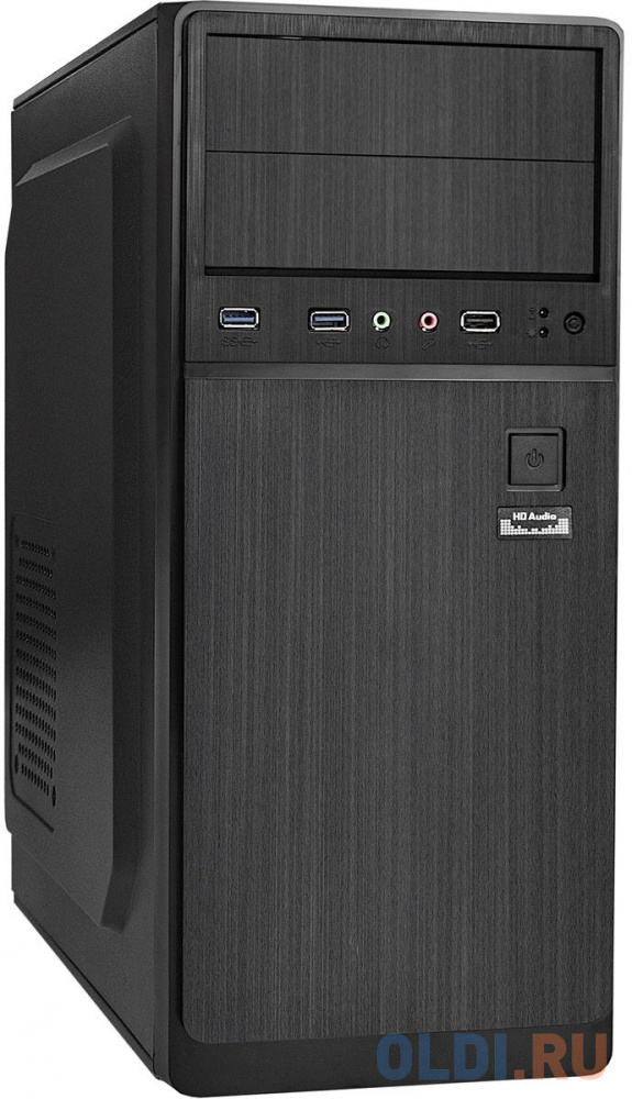 Корпус ATX Exegate XP-402U2-500W-12 500 Вт чёрный