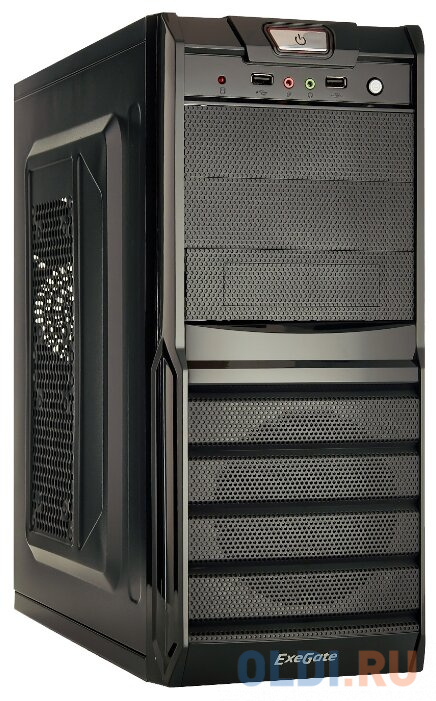 Корпус ATX Exegate XP-329S 500 Вт черный