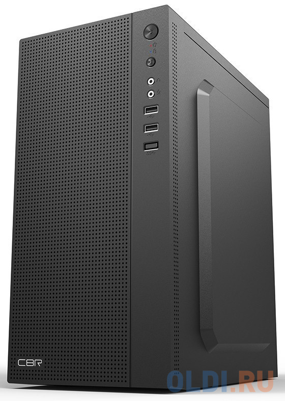 Корпус microATX CBR MX08 Без БП чёрный