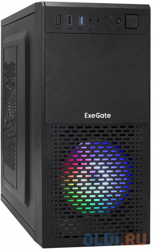 Корпус microATX Exegate mEVO-7807-NPX500 500 Вт черный