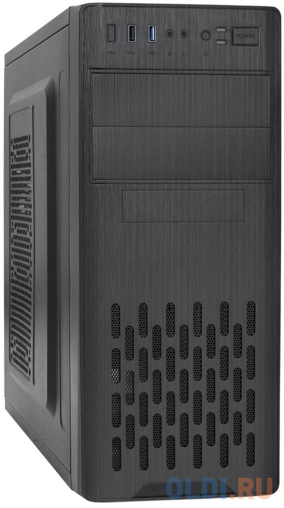 Exegate EX292996RUS Корпус Miditower ExeGate CP-606U-AB450 (ATX, AB450 с вент. 8см, 1*USB+1*USB3.0, аудио)