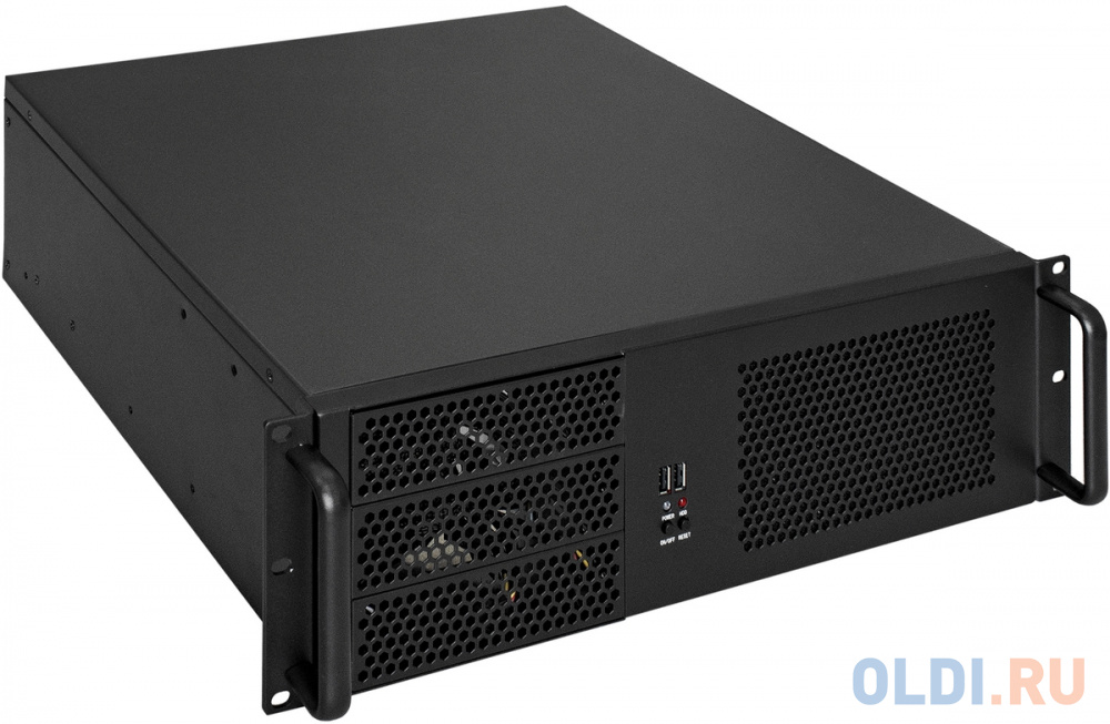 Серверный корпус ExeGate Pro 3U390-08 <RM 19", высота 3U, глубина 390, БП 1100RADS, USB>