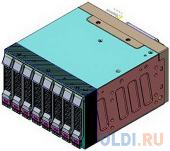 SK32801H01*15188 STORAGE KIT,2.5 8BAY,SK32801,W/2.5 HDD TRAY+FAN HOLDER,BULK+PALLET (924705) (SK32801H01*15188) {8}