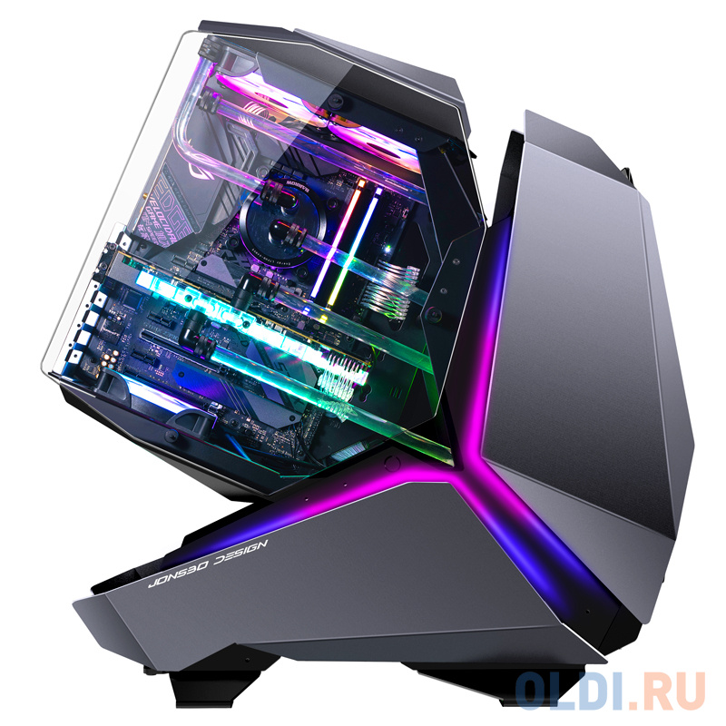 Корпус ATX Jonsbo MOD 5 Без БП серый