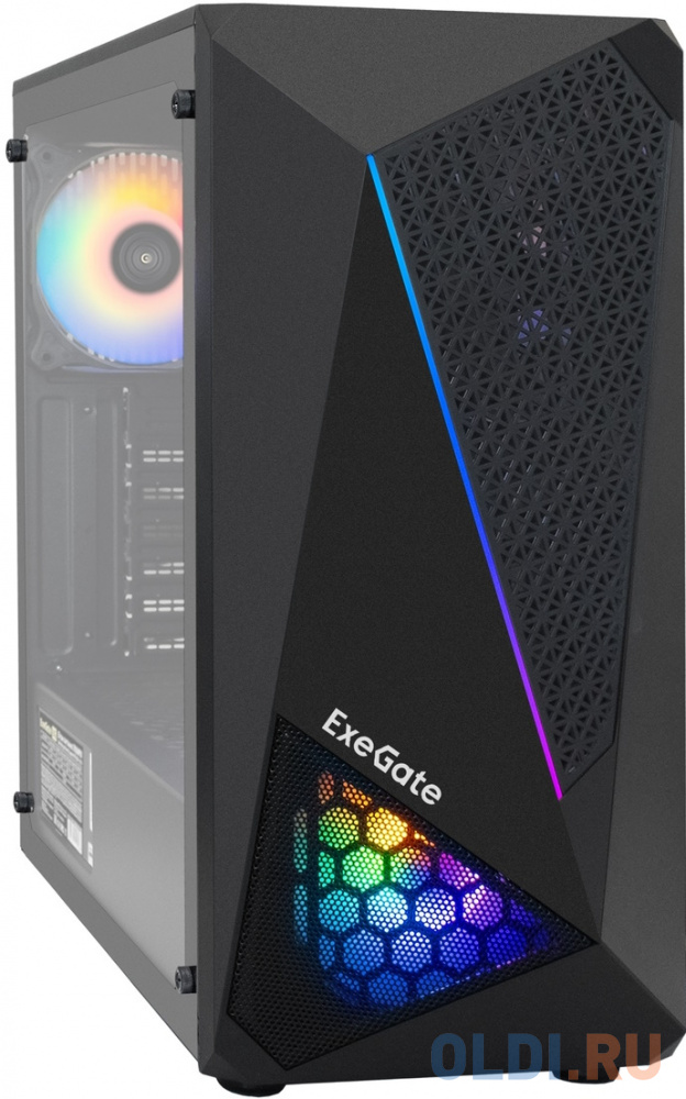 Корпус ATX Exegate EVO-8225-NPX600 600 Вт черный