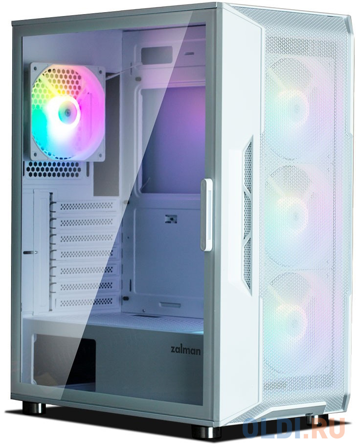 Корпус ATX Zalman i3 NEO White Без БП белый