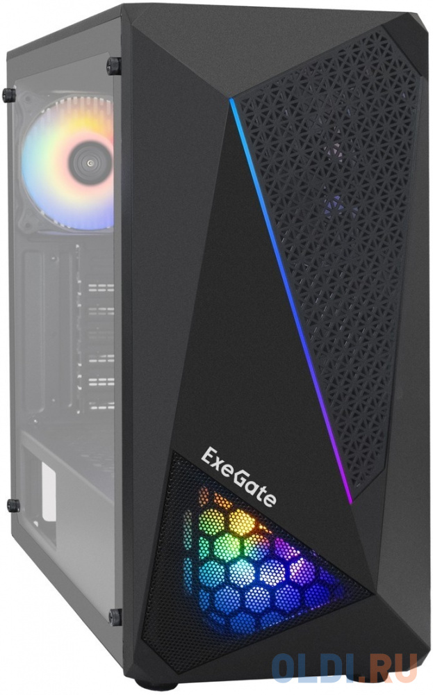 Корпус ATX Exegate EVO-8225-NPX500 500 Вт черный