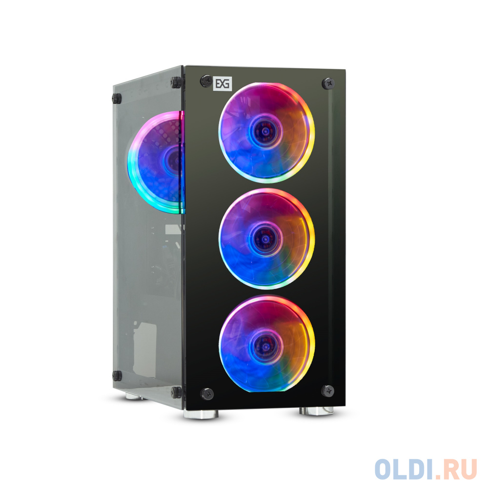 Корпус microATX Exegate Mistery X2-NPX500 500 Вт черный