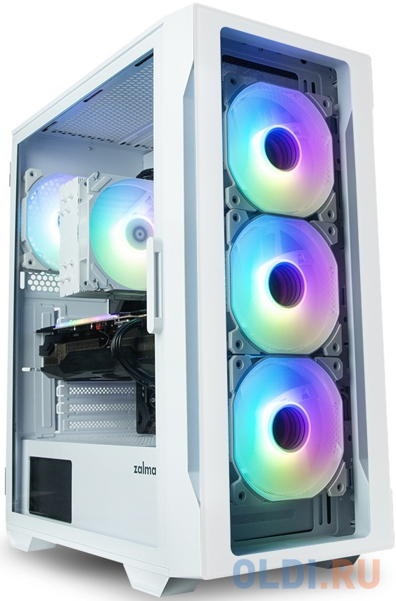 Корпуса для компьютера Zalman Корпус  Zalman Miditower i3 NEO TG White (без БП)