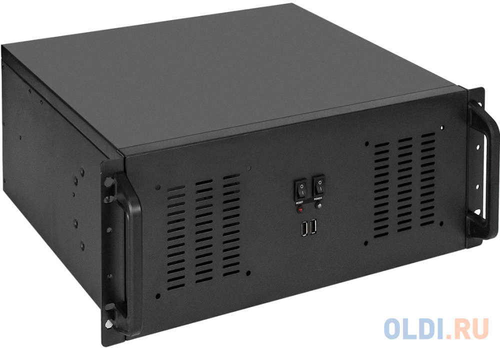 Серверный корпус ExeGate Pro 4U350-02 <RM 19", высота 4U, глубина 350, БП 1100PPH-SE 80 PLUS® Bronze, 2*USB>